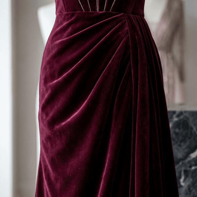 Королевское Бархатное Платье 2